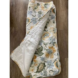 Raymond Waites Quilted Botanical 20x26” Bed Pillow Shams